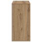 vidaXL Πλαϊνό γραφείο Artisan Oak 68,5 x 32 x 67 εκ