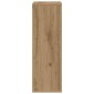 vidaXL Πλαϊνό γραφείο Artisan Oak 25,5 x 22 x 69,5 εκ