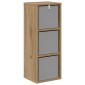 vidaXL Πλαϊνό γραφείο Artisan Oak 25,5 x 22 x 69,5 εκ