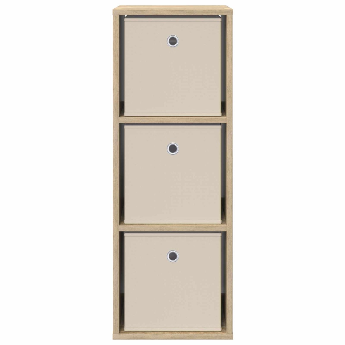 vidaXL Πλαϊνό γραφείο με συρτάρι Δρύς Sonoma 30,5 x 27 x 84,5 εκ