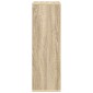 vidaXL Πλαϊνό γραφείο με συρτάρι Δρύς Sonoma 30,5 x 27 x 84,5 εκ