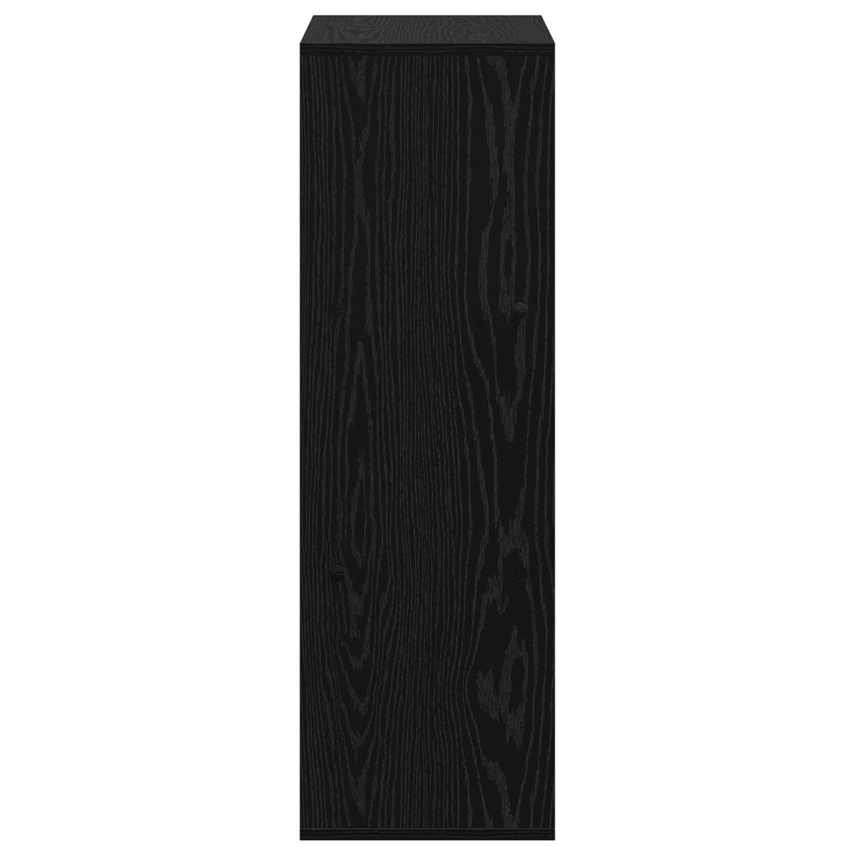 vidaXL Πλαϊνό γραφείο με συρτάρι Μαύρη Οξυά 35 x 32 x 99,5 εκ