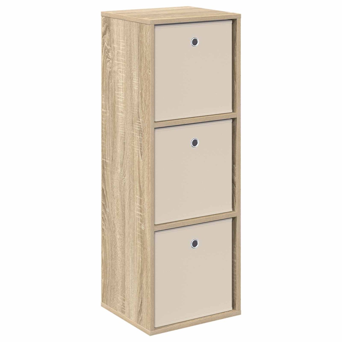 vidaXL Πλαϊνό γραφείο με συρτάρι Δρύς Sonoma 35 x 32 x 99,5 εκ