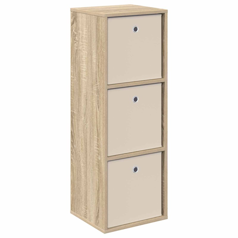 vidaXL Πλαϊνό γραφείο με συρτάρι Δρύς Sonoma 35 x 32 x 99,5 εκ