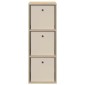 vidaXL Πλαϊνό γραφείο με συρτάρι Δρύς Sonoma 35 x 32 x 99,5 εκ