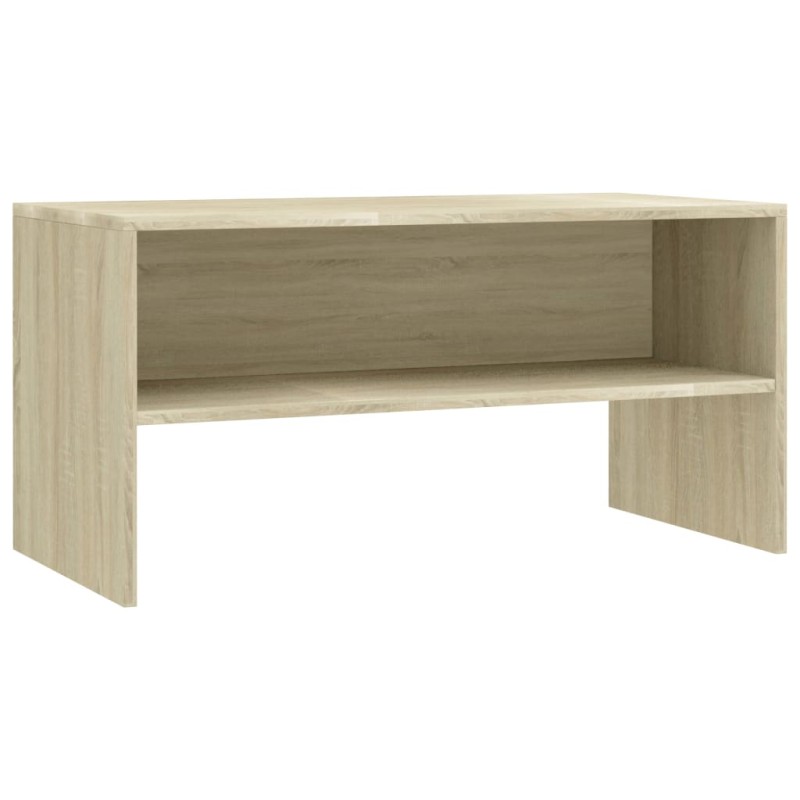 vidaXL Έπιπλο Τηλεόρασης Sonoma Δρυς 80 x 40 x 40 εκ. από Μοριοσανίδα