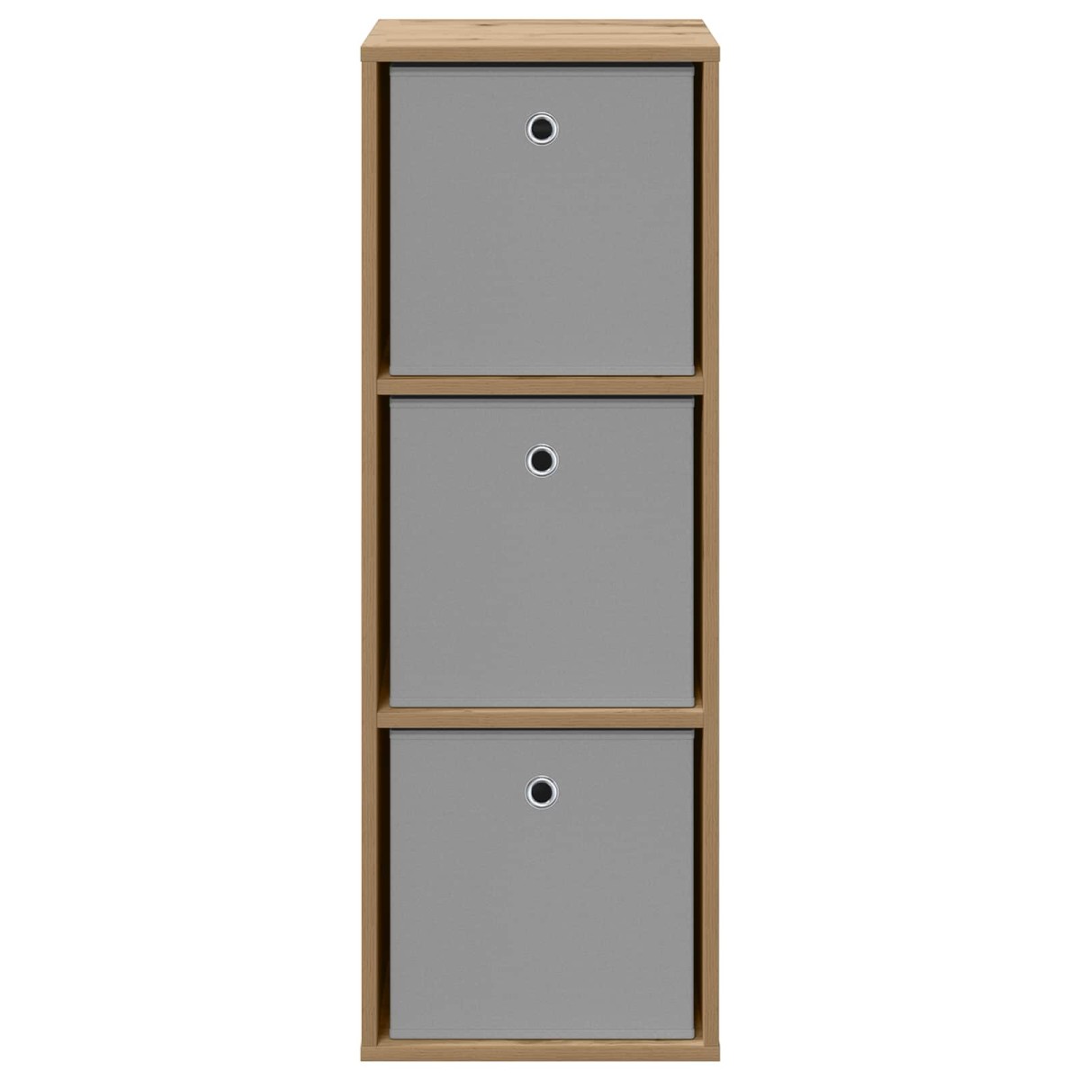 vidaXL Πλαϊνό γραφείο Artisan Oak 35 x 32 x 99,5 εκ