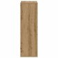 vidaXL Πλαϊνό γραφείο Artisan Oak 35 x 32 x 99,5 εκ