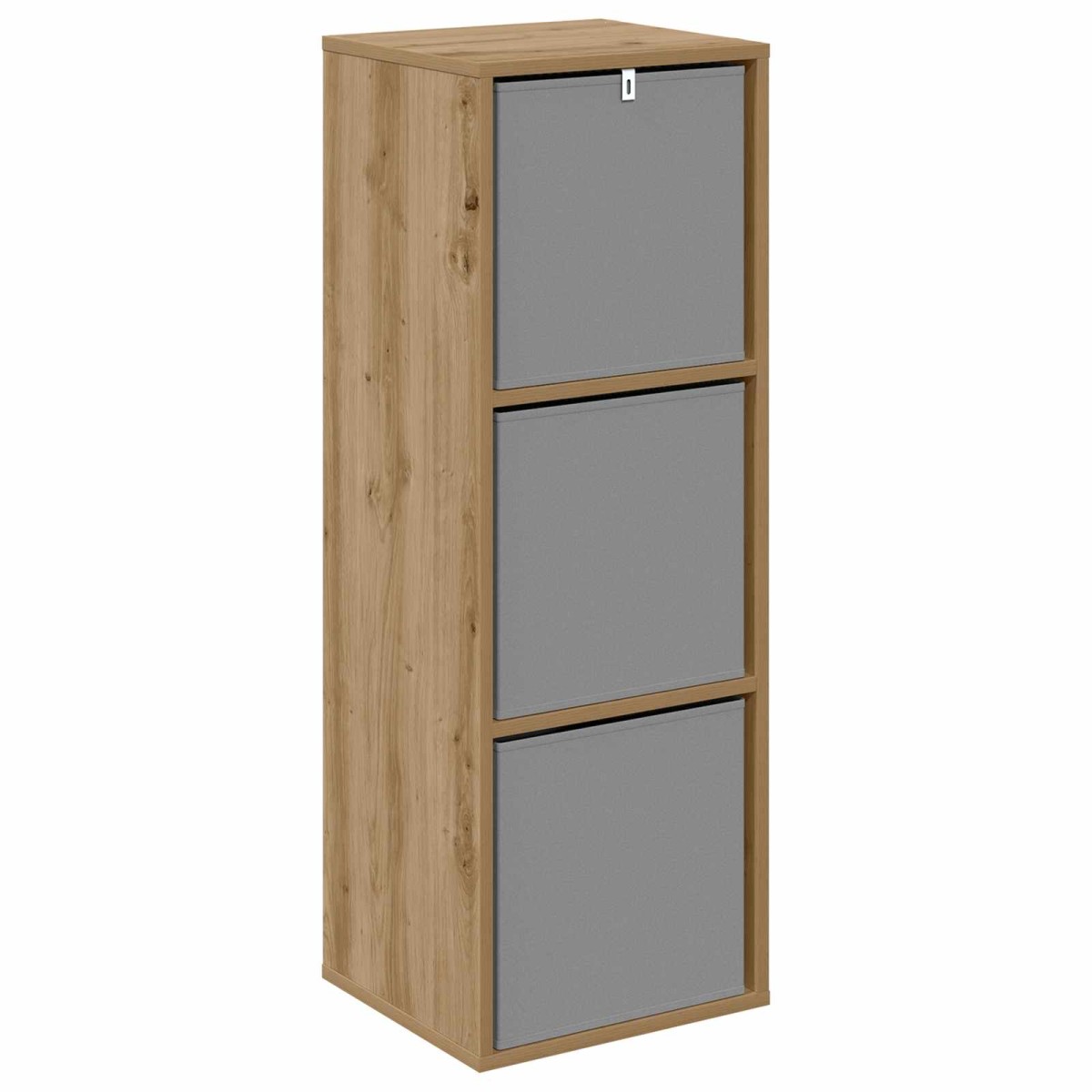 vidaXL Πλαϊνό γραφείο Artisan Oak 35 x 32 x 99,5 εκ