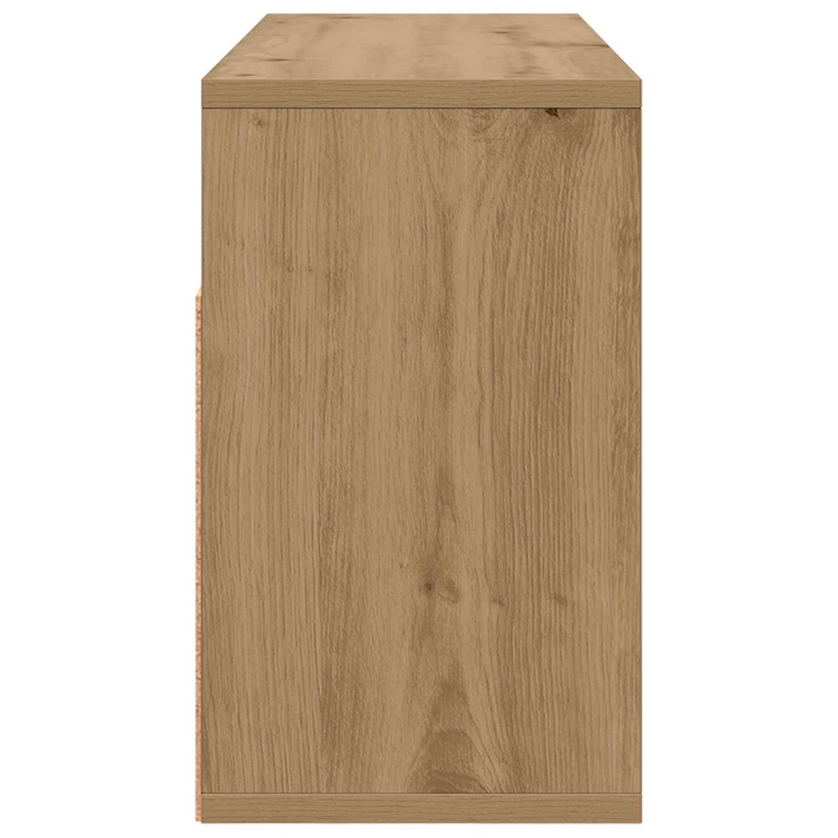 vidaXL Χαμηλό γραφείο 72 x 22,5 x 38 εκ Artisan Oak