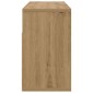 vidaXL Χαμηλό γραφείο 72 x 22,5 x 38 εκ Artisan Oak