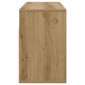 vidaXL Χαμηλό γραφείο 87 x 27,5 x 43 εκ Artisan Oak