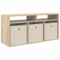 vidaXL Χαμηλό γραφείο με συρτάρι Δρύς Sonoma 102 x 32 x 48,5 εκ.