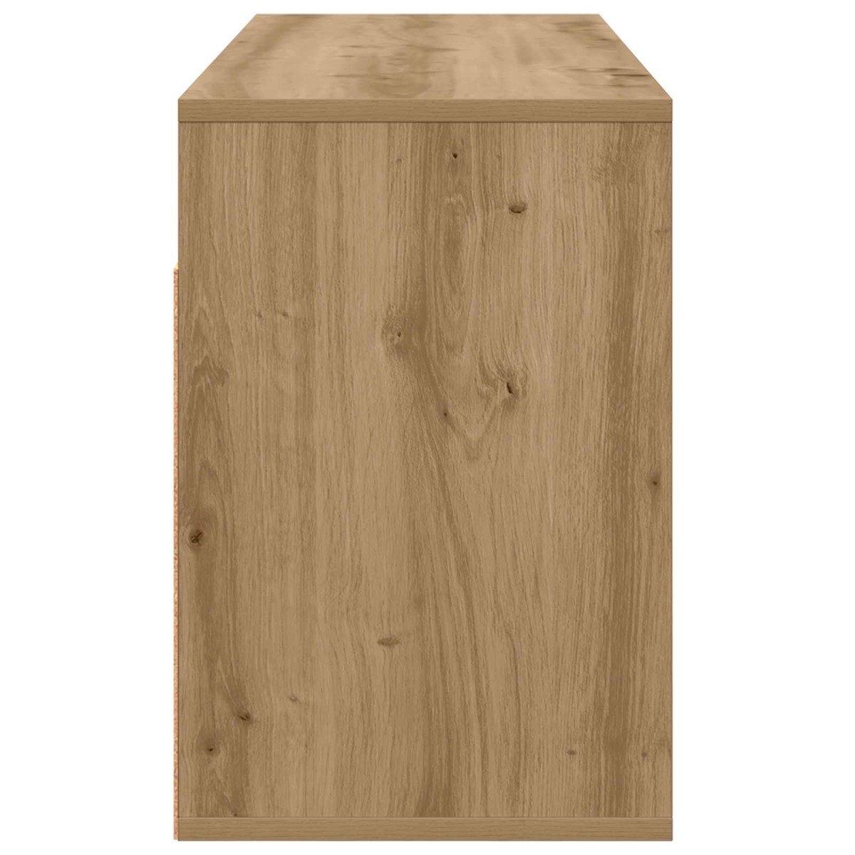 vidaXL Χαμηλό γραφείο 102 x 32 x 48,5 εκ. Artisan Oak