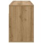 vidaXL Χαμηλό γραφείο 102 x 32 x 48,5 εκ. Artisan Oak