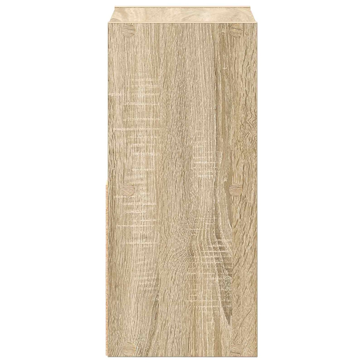 vidaXL Κομοδίνο Δρύς Sonoma 25,5 x 22 x 49,5 εκ Επεξεργασμένο Ξύλο