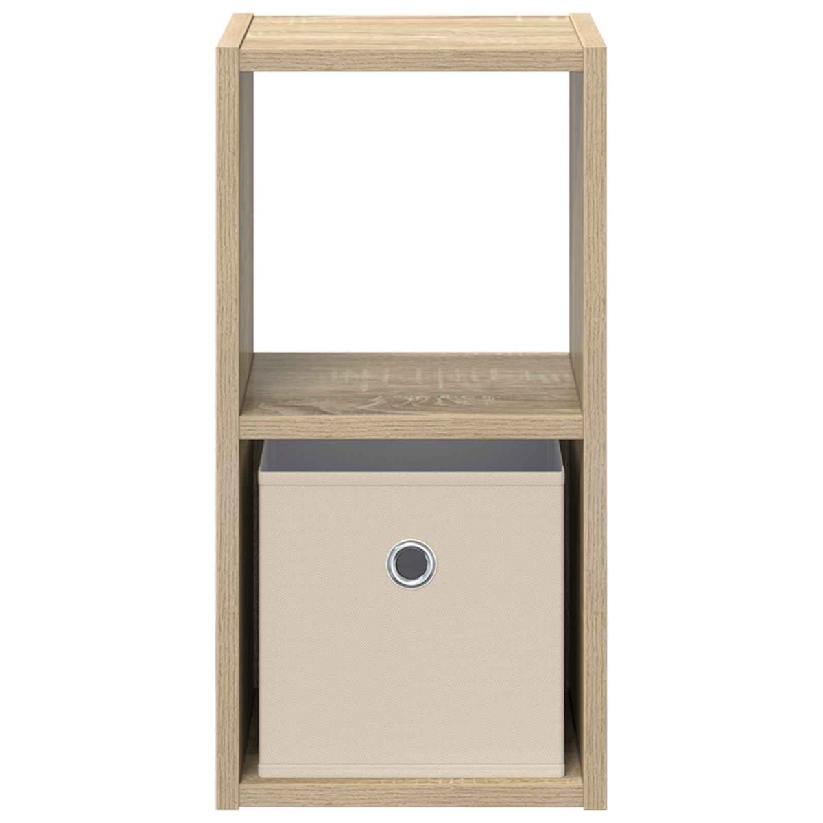 vidaXL Κομοδίνο 2 τμχ. Δρύς Sonoma 25,5 x 22 x 49,5 εκ