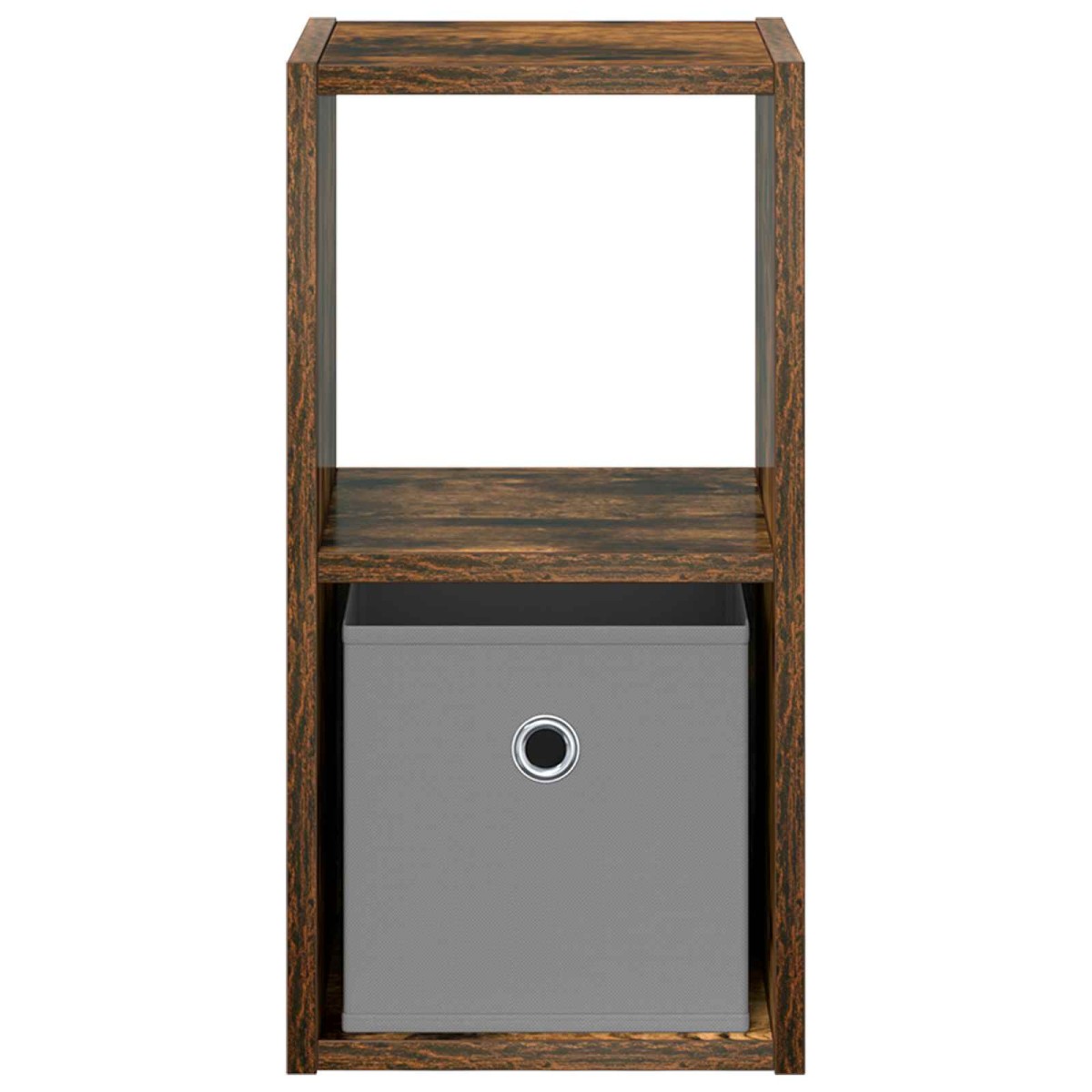 vidaXL Κομοδίνο 2 τμχ. Καπνιστό Δρύς 25,5 x 22 x 49,5 εκ