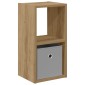 vidaXL Κομοδίνο Artisan Oak 25,5 x 22 x 49,5 εκ Επεξεργασμένο Ξύλο