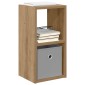 vidaXL Κομοδίνο Artisan Oak 25,5 x 22 x 49,5 εκ Επεξεργασμένο Ξύλο