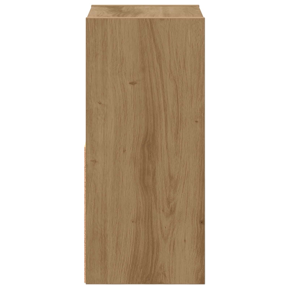 vidaXL Κομοδίνο Artisan Oak 25,5 x 22 x 49,5 εκ Επεξεργασμένο Ξύλο