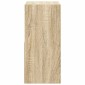 vidaXL Κομοδίνο Δρύς Sonoma 30,5 x 27 x 59,5 εκ Επεξεργασμένο Ξύλο