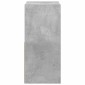 vidaXL Κομοδίνο Σκυρόδεμα Γκρι 30,5 x 27 x 59,5 εκ Επεξεργασμένο Ξύλο