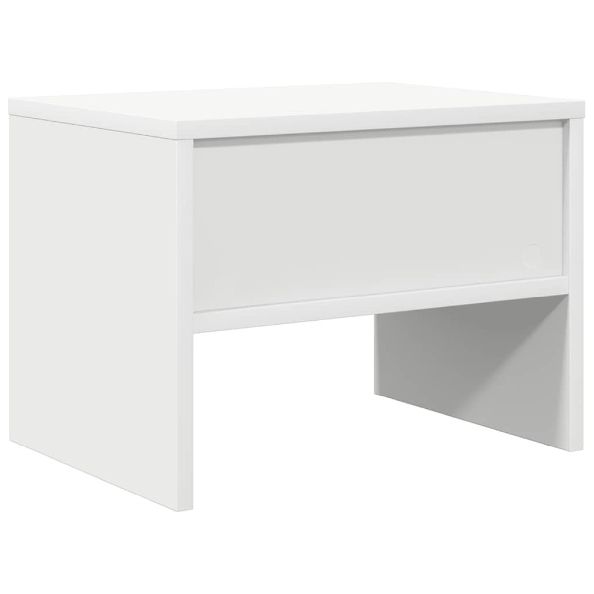 vidaXL Κομοδίνο Λευκό 40 x 30 x 30 εκ. από Μοριοσανίδα