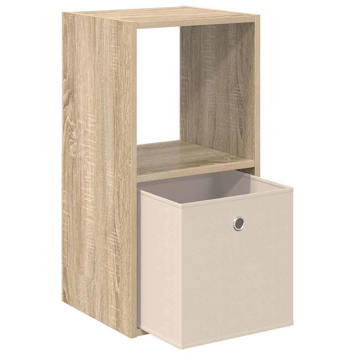 vidaXL Κομοδίνο 2 τμχ. Δρύς Sonoma 35 x 32 x 68,5 εκ