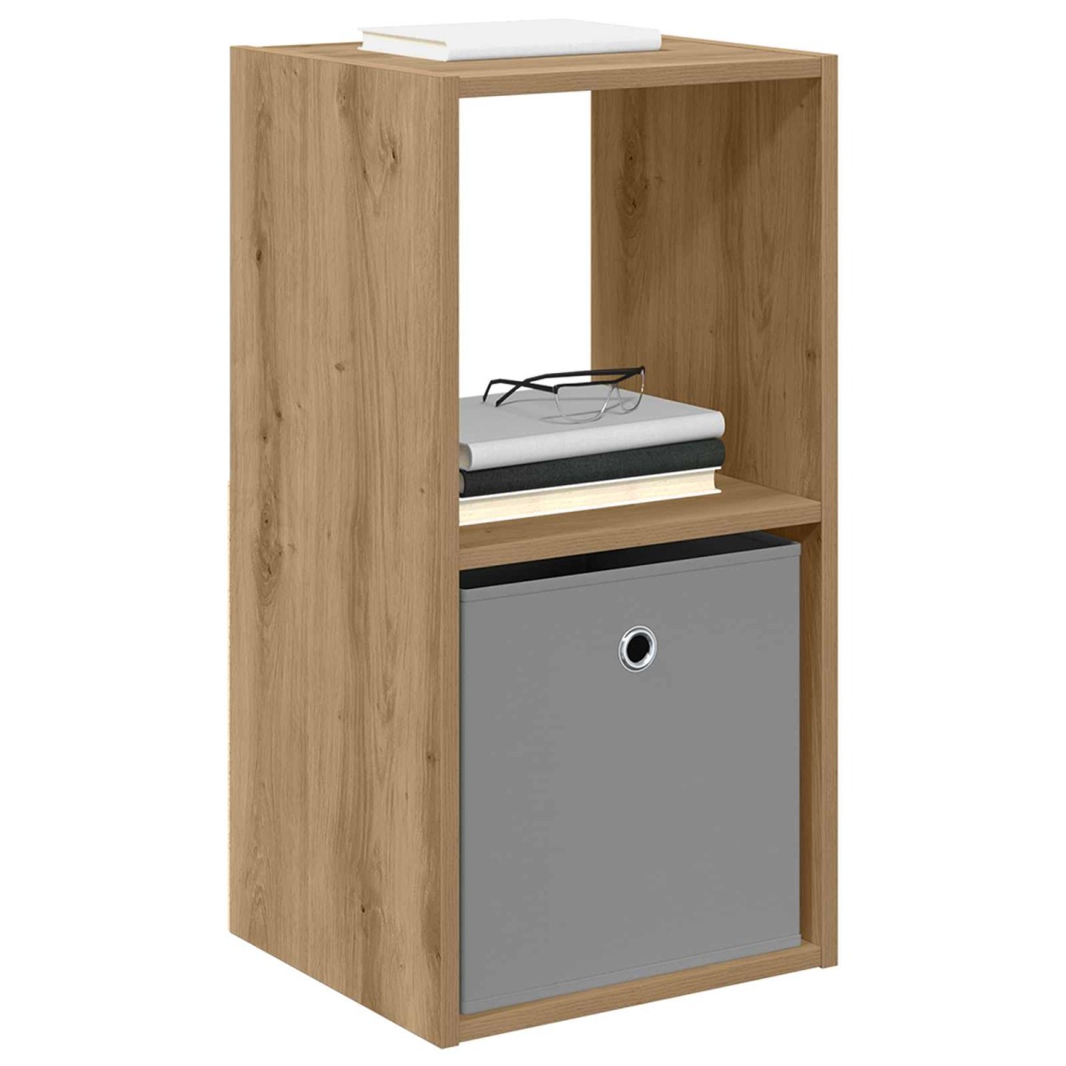 vidaXL Κομοδίνο Artisan Oak 35 x 32 x 68,5 εκ Επεξεργασμένο Ξύλο