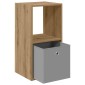 vidaXL Κομοδίνο Artisan Oak 35 x 32 x 68,5 εκ Επεξεργασμένο Ξύλο
