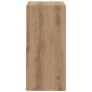 vidaXL Κομοδίνο Artisan Oak 35 x 32 x 68,5 εκ Επεξεργασμένο Ξύλο