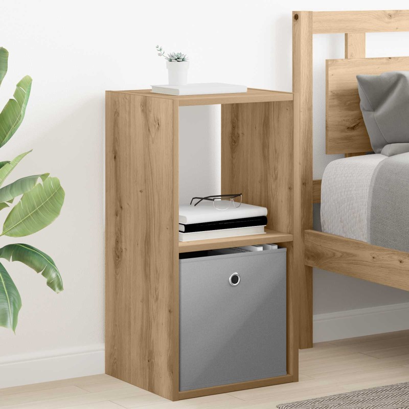 vidaXL Κομοδίνο Artisan Oak 35 x 32 x 68,5 εκ Επεξεργασμένο Ξύλο