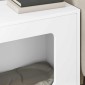 vidaXL Σπίτι Γάτας Λευκό 51 x 30 x 42,5 εκ Επεξεργασμένο Ξύλο