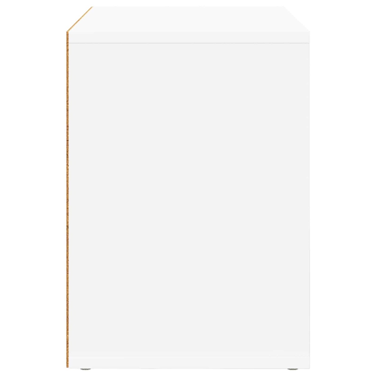 vidaXL Σπίτι Γάτας Λευκό 51 x 30 x 42,5 εκ Επεξεργασμένο Ξύλο