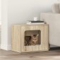 vidaXL Σπίτι Γάτας Σονόμα 51 x 30 x 42,5 εκ Επεξεργασμένο Ξύλο