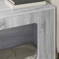 vidaXL Σπίτι Γάτας Γκρίζο Σονομα 51 x 30 x 42,5 εκ Επεξεργασμένο Ξύλο
