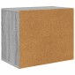 vidaXL Σπίτι Γάτας Γκρίζο Σονομα 51 x 30 x 42,5 εκ Επεξεργασμένο Ξύλο