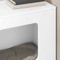 vidaXL Σπίτι Γάτας Λευκό 51 x 30 x 52 εκ. Επεξεργασμένο Ξύλο