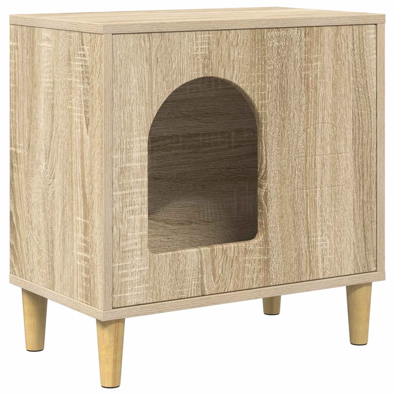 vidaXL Σπίτι Γάτας Σονόμα 51 x 30 x 52 εκ. Επεξεργασμένο Ξύλο