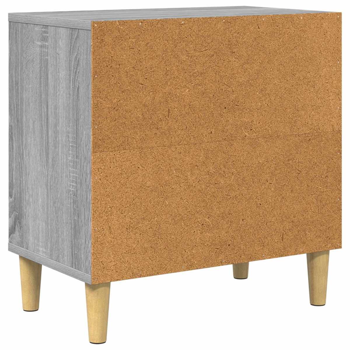 vidaXL Σπίτι Γάτας Γκρίζο Σονομα 51 x 30 x 52 εκ. Επεξεργασμένο Ξύλο