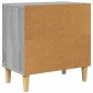 vidaXL Σπίτι Γάτας Γκρίζο Σονομα 51 x 30 x 52 εκ. Επεξεργασμένο Ξύλο