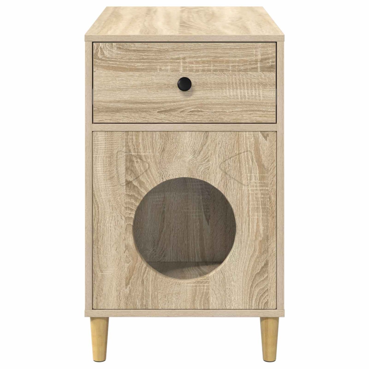 vidaXL Σπίτι Γάτας Σονόμα 72 x 42.5 x 70 εκ. Επεξεργασμένο Ξύλο