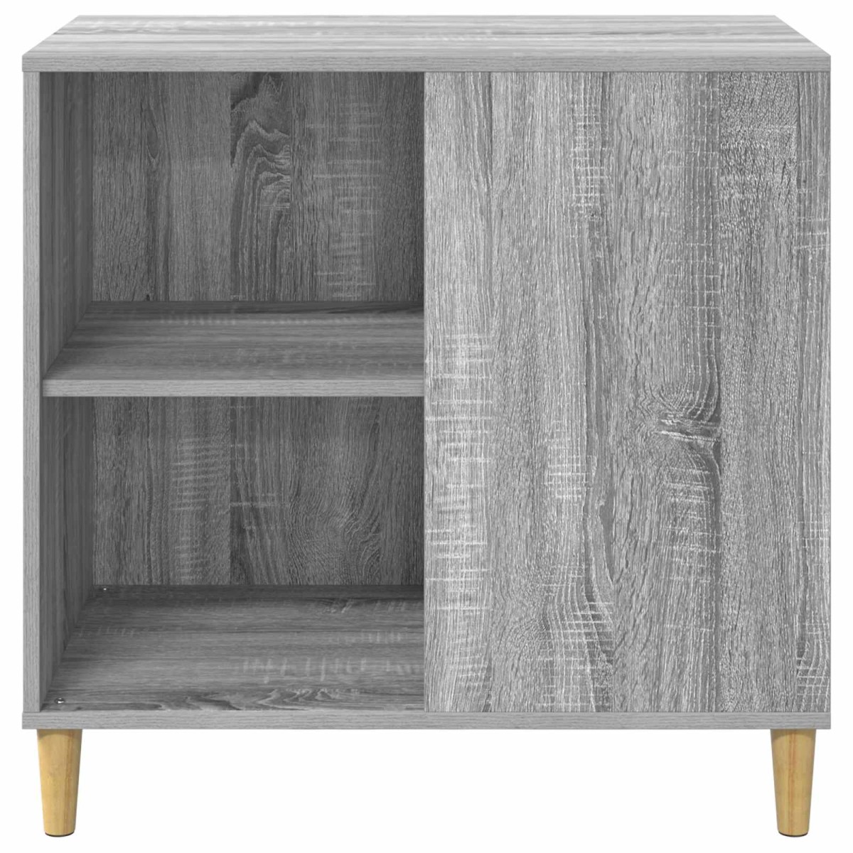 vidaXL Σπίτι Γάτας Γκρίζο Σονομα 72 x 42.5 x 70 εκ. Επεξεργασμένο Ξύλο