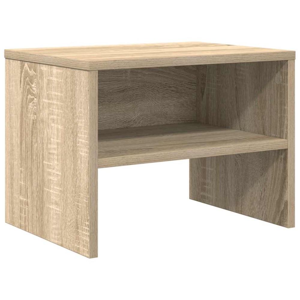 vidaXL Κομοδίνο Χρώμα Sonoma Δρυς 40 x 30 x 30 εκ. από Επεξ. Ξύλο