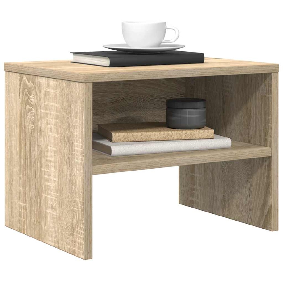 vidaXL Κομοδίνο  Χρώμα Sonoma Δρυς 40 x 30 x 30 εκ. από Μοριοσανίδα