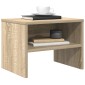 vidaXL Κομοδίνο  Χρώμα Sonoma Δρυς 40 x 30 x 30 εκ. από Μοριοσανίδα