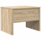 vidaXL Κομοδίνο  Χρώμα Sonoma Δρυς 40 x 30 x 30 εκ. από Μοριοσανίδα