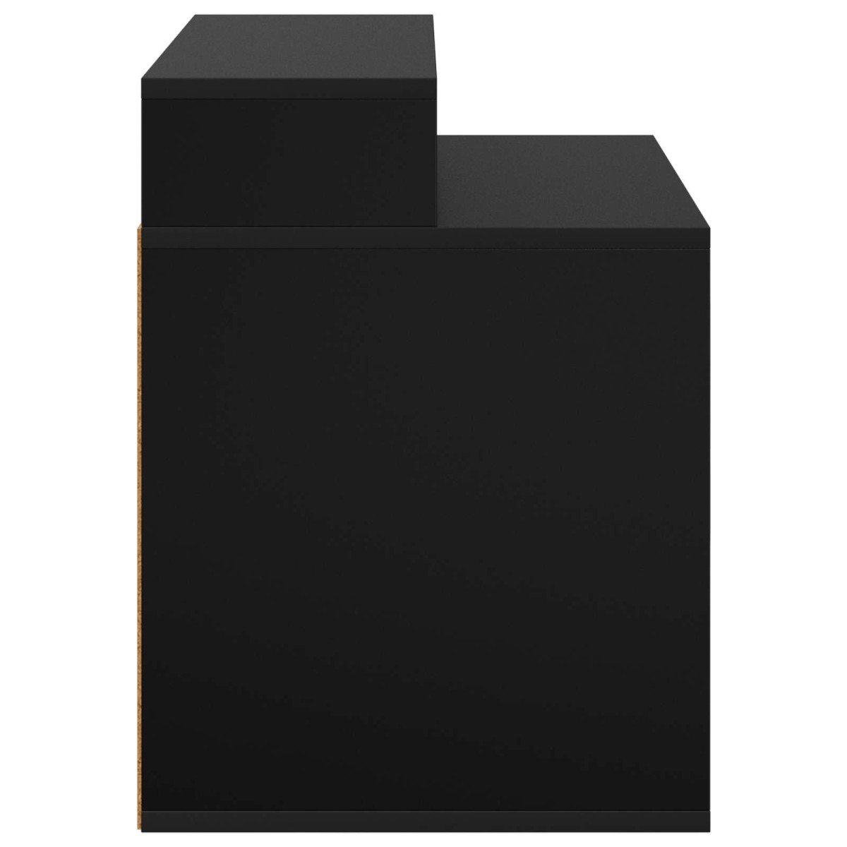 vidaXL Σπίτι Γάτας Μαύρο 42,5 x 40 x 53,5 εκ Επεξεργασμένο Ξύλο