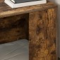 vidaXL Σπίτι Σκύλου Καπνιστό Δρύς 44 x 42 x 49 εκ. Επεξεργασμένο Ξύλο